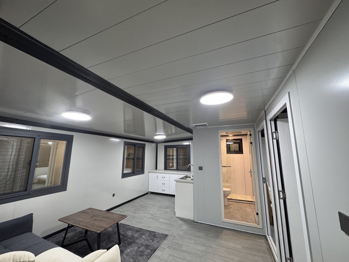 20 Fuß vorgefertigtes, modulares, erweiterbares Containerhaus